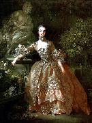 Francois Boucher Madame de Pompadour oil painting